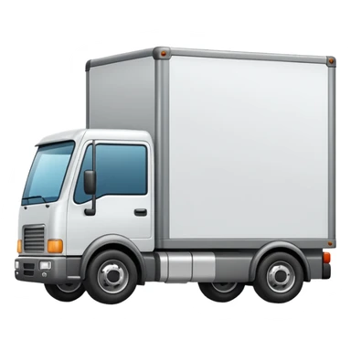 shipping box truck sticker
