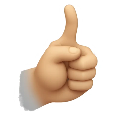 hand pointing at you sticker