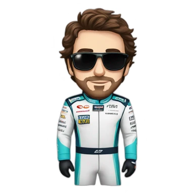 Fernando alonso Aston martin sticker