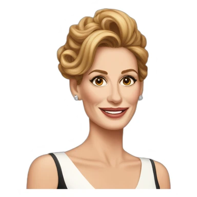 Julia Roberts pretty woman sticker
