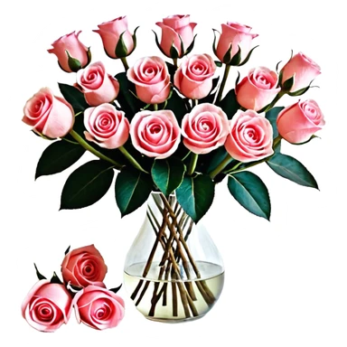 Розовая бабочка 🦋 с сердечками sticker