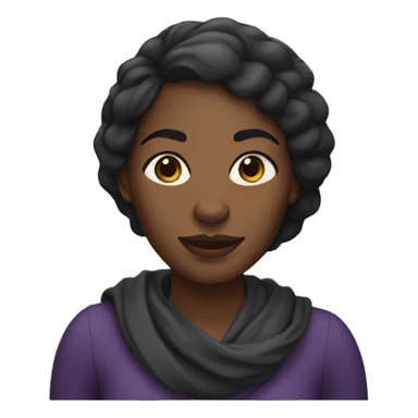 Black woman with text above her saying Dupé sticker