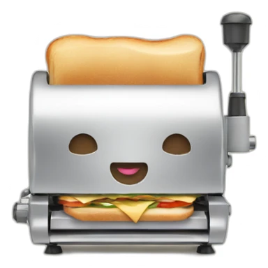 Happy machine Sandwich machine sticker