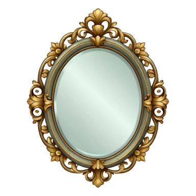 Antique Mirror sticker