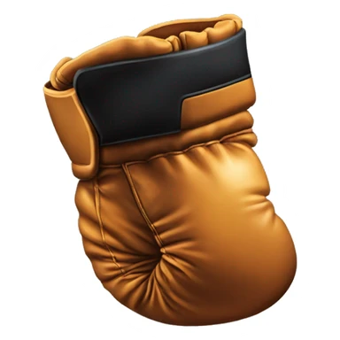 only a glove of boxe hit something sticker