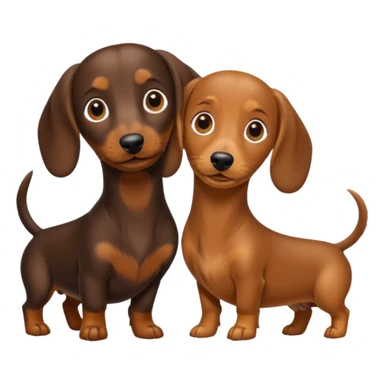 Perros salchicha sticker