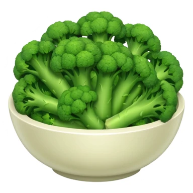 Bowl of broccoli  sticker