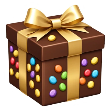 gift box of chocolate candies sticker