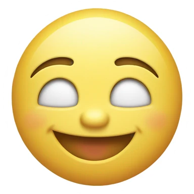 An emoji laughing while pointing his finger sticker