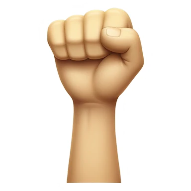 Laugh emoji with fist sticker