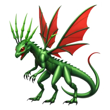 Scizor-Scyther-Sceptile-Darkrai-Fusion sticker