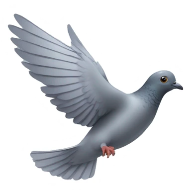 flying pigeon sticker