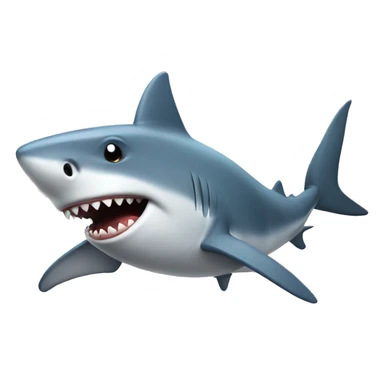 shark doing a fart sticker
