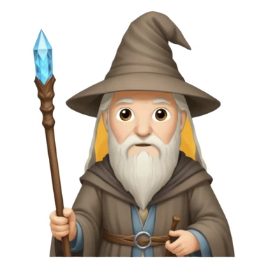 gandalf wizard sticker