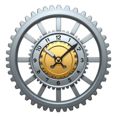 Clock Mechanism sticker