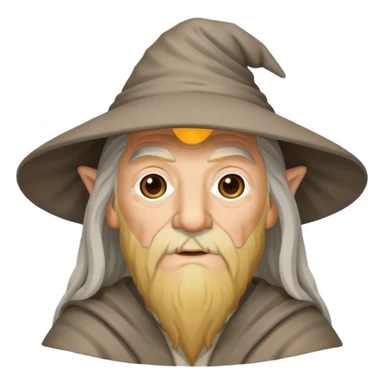 Gandalf the white sticker
