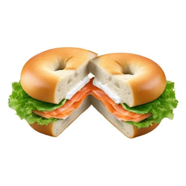 Bagel sandwich  sticker