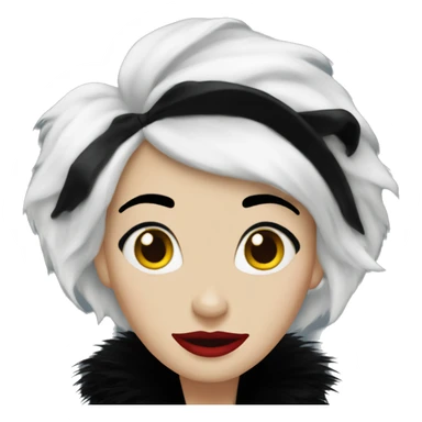 Cruella de vil sticker