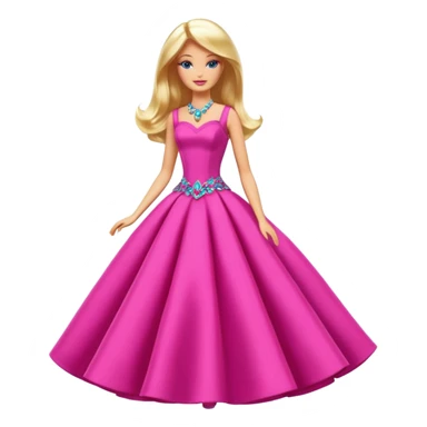 barbie a fashion fairytale flaries sticker