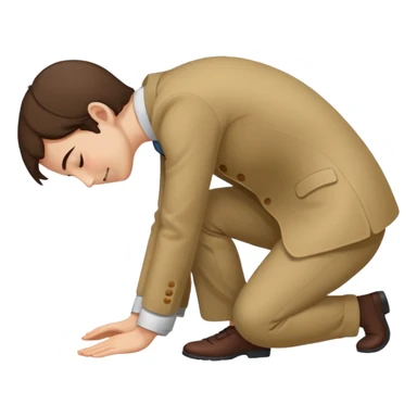 Curtsy emoji sticker