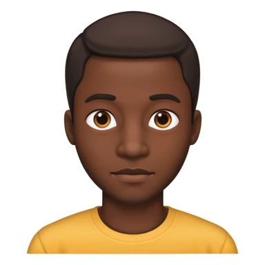 Ear of a black man sticker