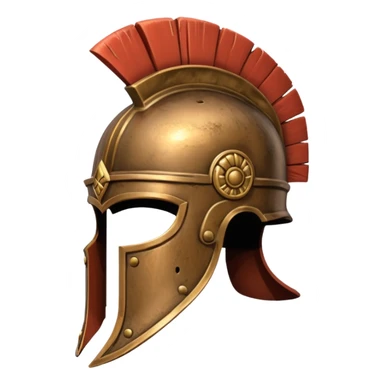 Roman Gladiator helmet sticker