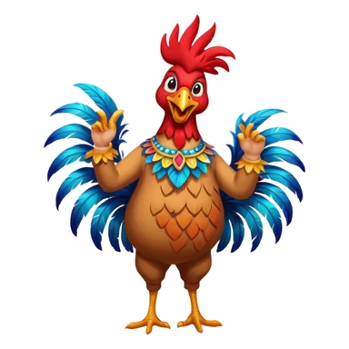 galo da madrugada carnaval recife sticker