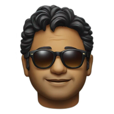 a r Rahman sunglasses sticker
