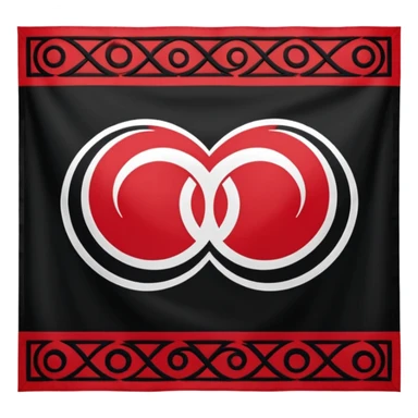 Maori flag sticker