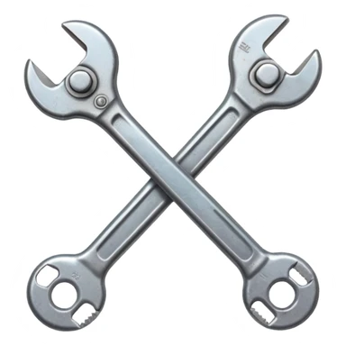 make me a retro-style wrench sticker