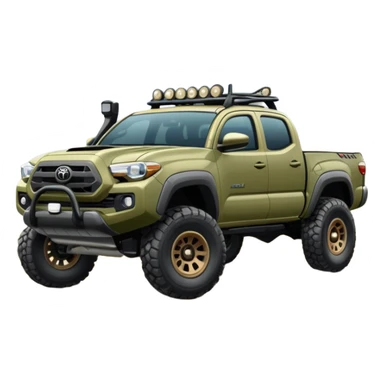 2025 olive Tacoma off-road  sticker
