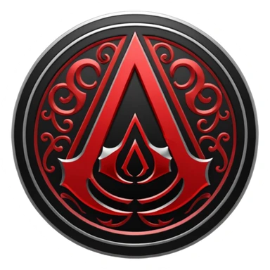 Assassin's creed simbol emoji sticker