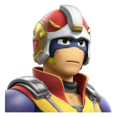 captain-falcon-in-smash-bros-ultimate sticker