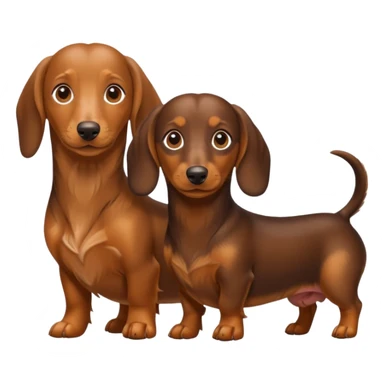 Perros salchicha sticker