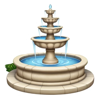 park Fountain sticker