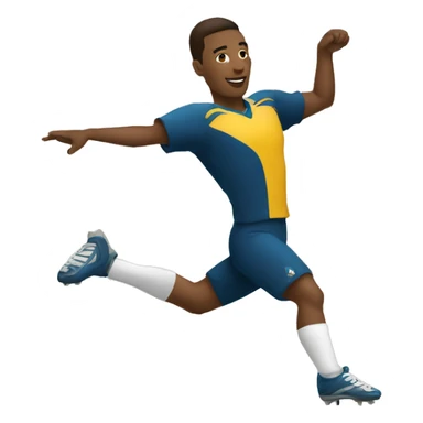 Footballeur qui danse sticker