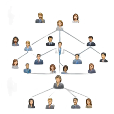 org chart sticker