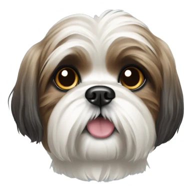 Shih tzu dog sticker