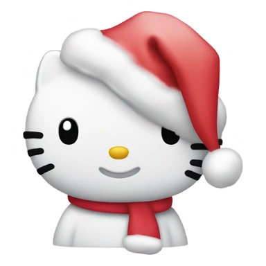 hello Kitty christmas sticker