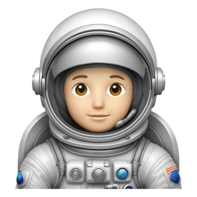 cosmonaut in space suit sticker
