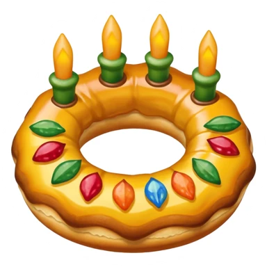 rosca de reyes sticker