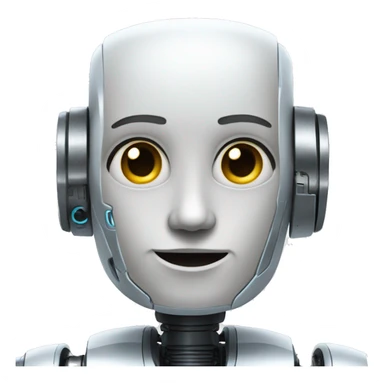 Robot inteligencia artificial sticker