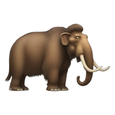 ice age Mammoth sticker