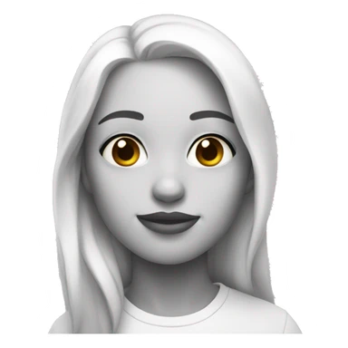 Instagram white and black  sticker