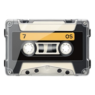 cassette sticker