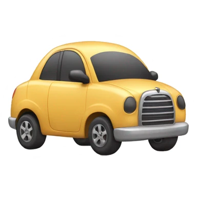 Dog wear a car sticker