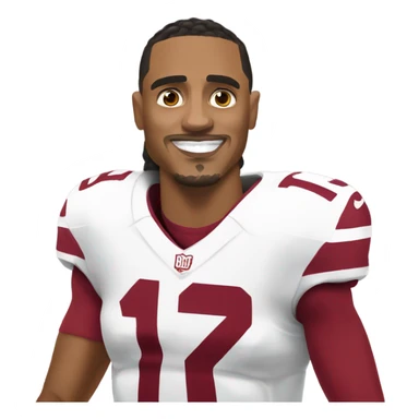 Jalen hurts doing the griddy sticker