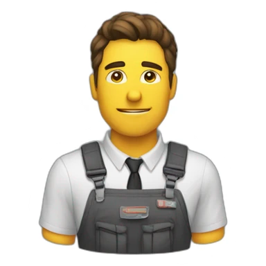 un mec qui procrastine sticker