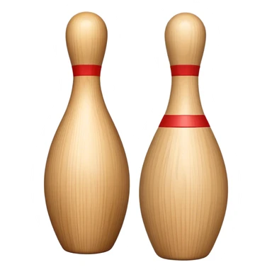a bowling pin sticker