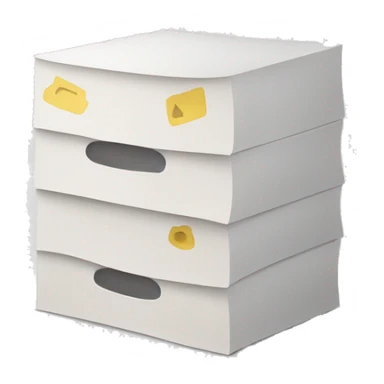 white sandpaper storage organizer sticker